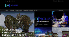 Desktop Screenshot of damouse.com