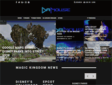 Tablet Screenshot of damouse.com